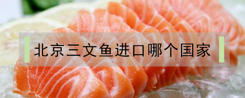 北京三文魚進(jìn)口哪個國家